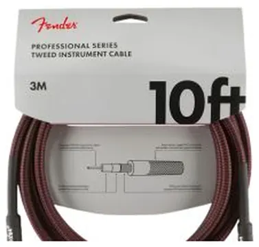 Cavo Jack/Jack 3mt Fender Professional Red Tweed