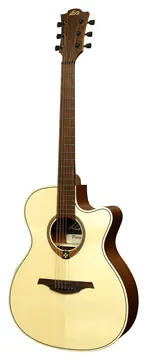 LAG Tramontane T70 ACE Auditorium Cutaway Electro Acoustic, Natural