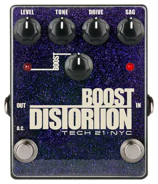 Tech 21 Boost Distortion Metallic