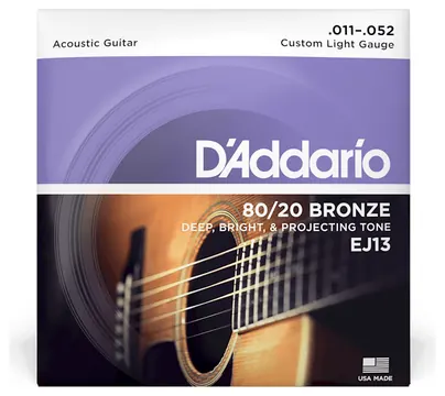 Daddario EJ13 80/20 Bronze 11-52