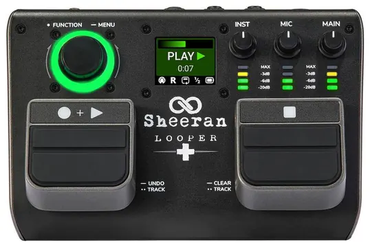 Headrush SHEERAN LOOPER + Pedale looper 2Tracce + looper workflow di Ed Sheeran