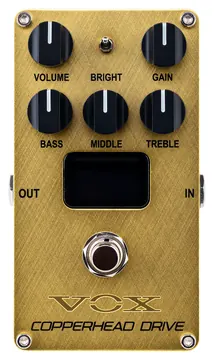 FOX VOX Effektpedal, Preamp, VALVENERGY, Copperhead Drive, Nutube, Rock-Sound VXVALVENERGYCD
