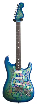 Fender Custom Shop Limited Edition 1968 Stratocaster Jouneyman Relic Blue Flower #CZ585437