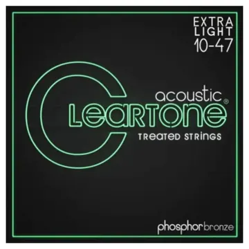Cleartone Encordoamento Cleartone Violão Aço Phosphor Bronze 010