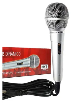 MXT Microfone Karaoke Mxt Com Fio M1800s