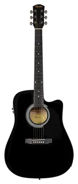 Squier Sa105Ce Dreadnought Cutaway Black