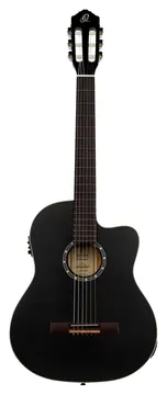 Ortega Family Series Electro Classical Satin Black