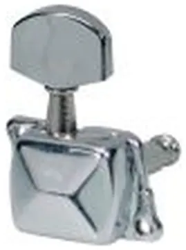 Boston Chrome Guitar Machine Heads Guitar, 3 Left 3 Right, 059-CLR Chrome