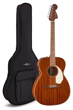 Fender California Standard Monterey Electroacoustic with Gig Bag or Case Pack, Build Your Own Bundle