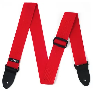 Jim Dunlop Poly Strap Red Nylon Gitarrengurt, rot