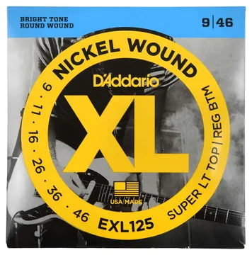 D'Addario EXL125 - XL Electric Nickel Wound | 009-046