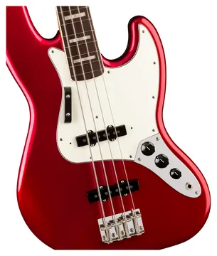 Fender Vintera III Early 70s 4-String Jazz Bass in Candy Apple Red with Gig Bag (0149370309)