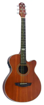 Strinberg SF200C MGS Black Series Super Flat De Aço C/ Afinador Mahogany Fosco