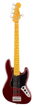 Fender American Pro Jazz Bass V MN Oxblood