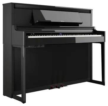 Roland LX-6 Digitalpiano - Eleganz & Spitzenklang - Schwarz Poliert