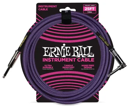 Ernie Ball 6069 Cavo Braided Purple 7,62 m