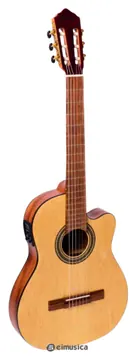 Giannini Brasil NFL Eletroacústico Cordas Nylon Gonçalo Alves Cor Natural Satin (NS)