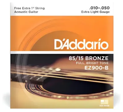 D'Addario Encordoamento Daddario Violao Aco Ez900 010 Bronze