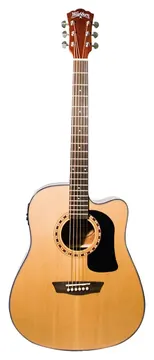 Washburn AD5CE Folk com Afinador - Natural