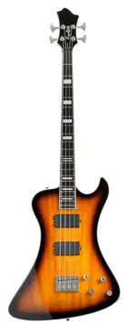Hagstrom Nekromant 4 -18 E-Bass, tobacco