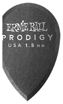 Ernie Ball 9330 Plettri Prodigy Teardrop Black 1,5 mm Busta 6