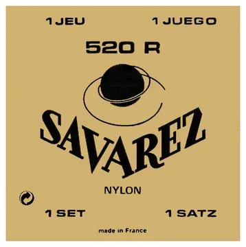 Savarez 520R Nylonsaiten-Satz für Konzertgitarre Medium Tension