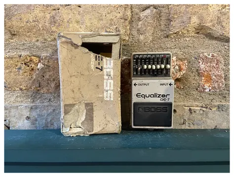 Boss GE-7 Equalizer Made in Japan 1988
