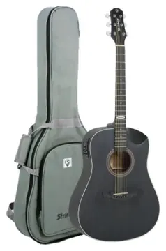 Strinberg Folk Black Series Plus Half Cutway Sd201hc Tos Tobacco C/ Bag (5368)