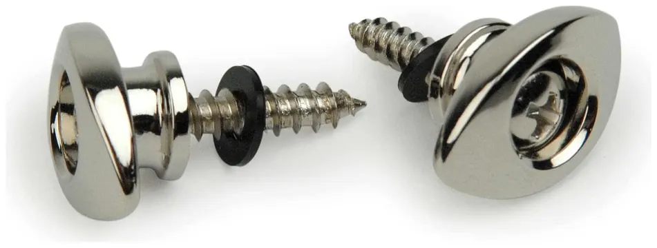 D'Addario EEP-202 Elliptical End Pin Nickel