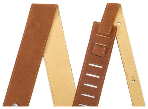 Dunlop BMF-S03 Suede Strap Oak