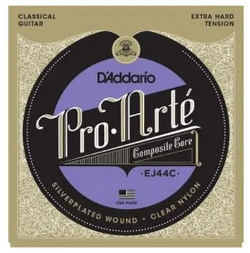 D'addario Hard/High Tension Classical Guitar Strings, EJ44C