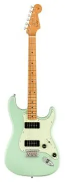 Fender Noventa Stratocaster mn surf green con borsa