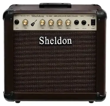Sheldon Amplificador Para Violão VL3800