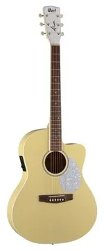 Cort Jade Classic Pastel Yellow Open Pore