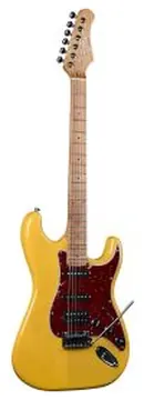 Eko ST-451 Transparent Butterscotch Chitarra Elettrica HSS