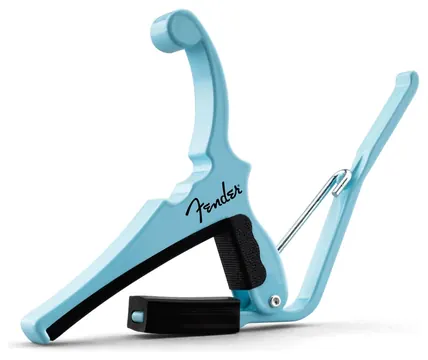 Kyser Capotraste Kyser KGEFDBA Série Classic Colors Daphne Blue P/ Violão Aço e Guitarra