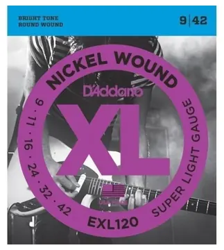 Encordoamento D'addario Guitarra 0.09 Exl 120B