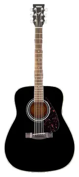 Yamaha F370 Black Chitarra acustica nera