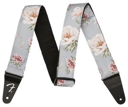 Fender Floral Strap Gray 2"