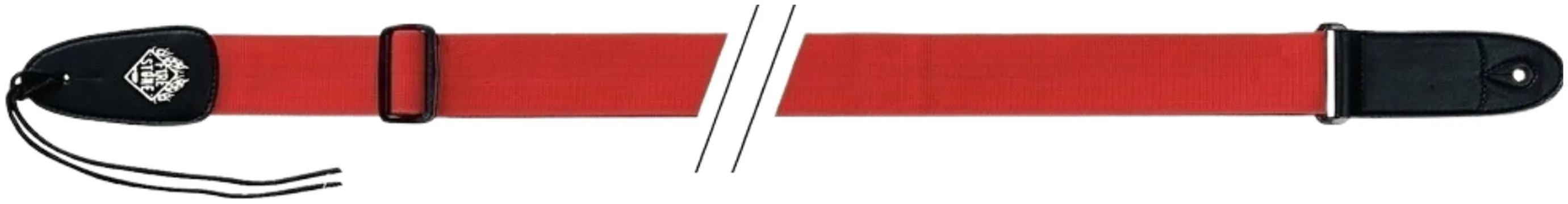 Fire&Stone Gitarrengurt Nylon rot