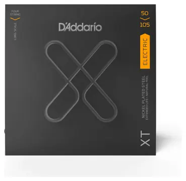 D'Addario XT Bass Nickel Plated Steel, Long Scale, 50-105