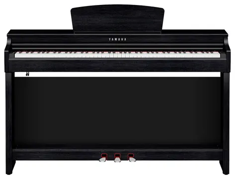 Yamaha Piano Digital Yamaha Clavinova Clp725b Preto Clp-725