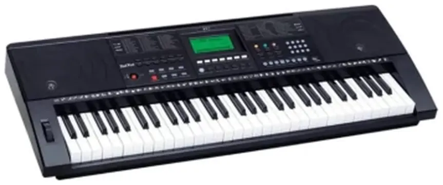 Austin Teclado Black Wood Bw7 5/8 61 Teclas Ritmos Com Fonte Austin
