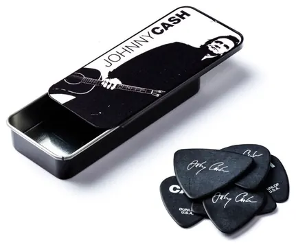 Dunlop Johnny Cash Legend Pick Tin - 6-pack