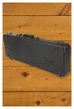 Fender Deluxe moulded Bass Case Left-Hand, Black