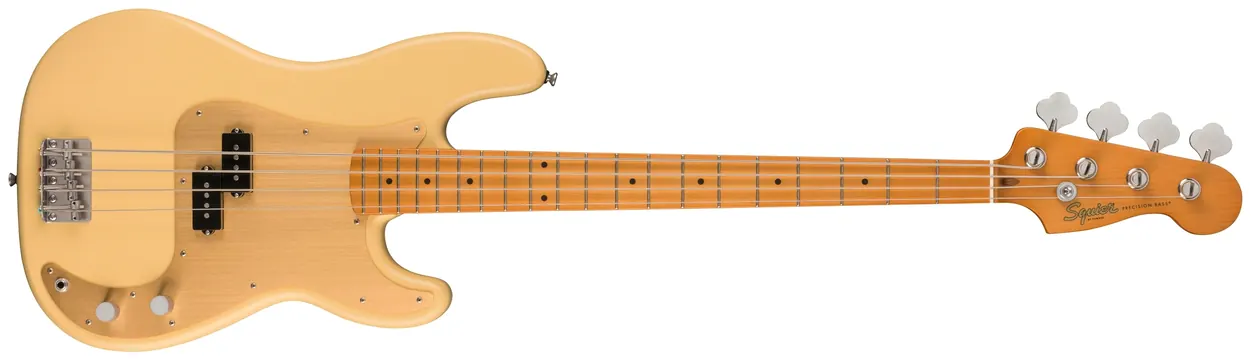 Squier 40th Anniversary Precision Bass Vintage Edition Satin Vintage Blonde