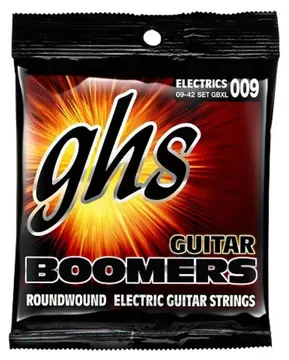 GHS Corporation GHS Guitar Boomers - GBXL - Electric Guitar String Set, Extra Light, .009-.042