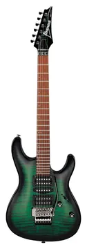 Ibanez KIKOSP3-TEB Transparant smaragdgroen Burst Signature Kiko Loureiro