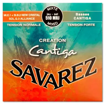 Jogo Cordas Guitarra Clássica Savarez 510MRJ Creation Cantiga