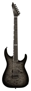 ESP E-II M-I NT QM See Thru Black Sunburst